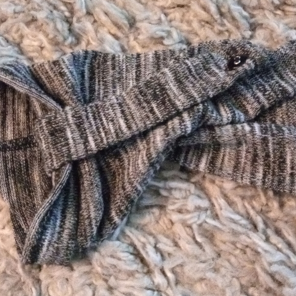 Dex Gray Marled Button Cardigan Small EUC - Picture 3 of 4